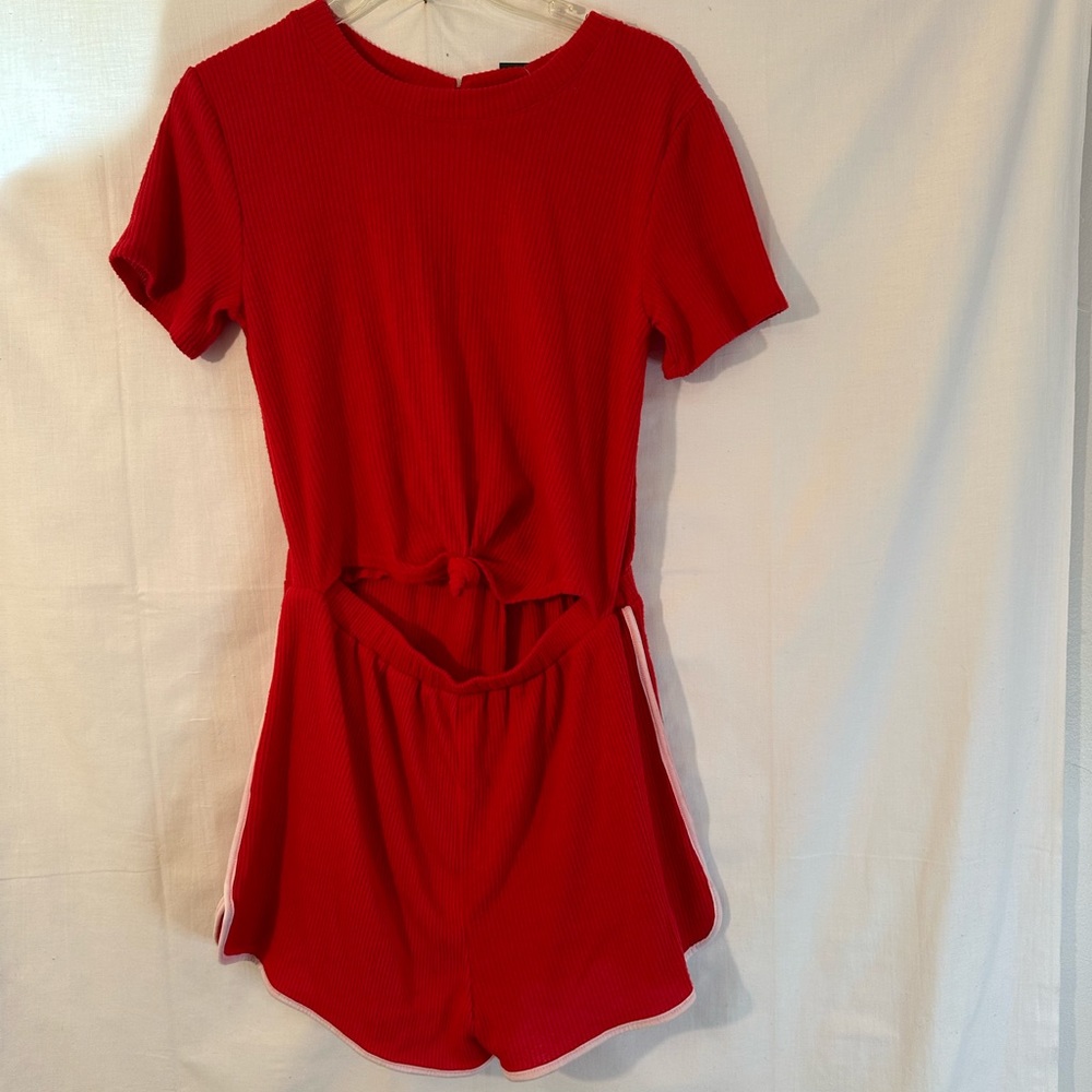 Adorable Red romper size small